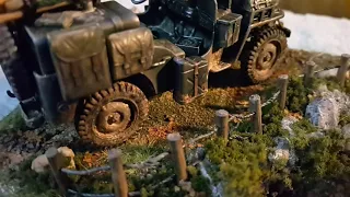 Commando Car Diorama 2