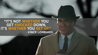 Vince Lombardi | It's Not Whether You Get Knocked Down | Motivation Quote | Sushil Aggarwal