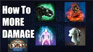 Path of Exile How To Get More Damage in Minions 3.18 Sentinel League - 1025