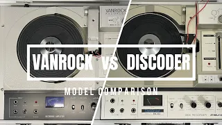 【Comparison】VANROCK vs Discoder Comparison between Lathe of the same manufacturer.How has it changed