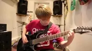 Get Out Alive Three Days Grace Guitar Cover by 11 Year Old Elliot