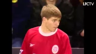 Steven Gerrard Debut at Anfield.