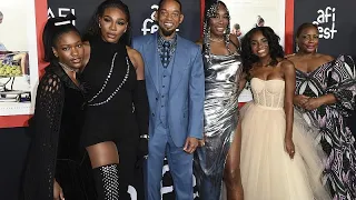 Film: Will Smith, Serena and Venus Williams at 'King Richard' premiere