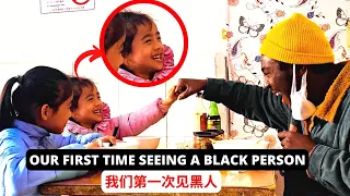 CHINESE VILLAGE KID DIDN'T BELIEVE SHE SAW A BLACKMAN SO WE DID THIS!!
