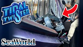 TIDAL TWISTER CONSTRUCTION | SeaWorld San Diego December Updates