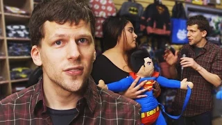 Jesse Eisenberg Asks Comic Fans: Batman or Superman? // Omaze