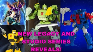 NEW REVEALS! Legacy/Studio Series MOTORMASTER,SLIPSTREAM,SPRINGER & MORE!!!