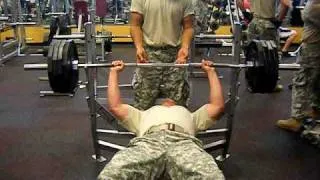 405 X 6 bench solid reps