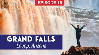 Grand Falls - Leupp, Arizona | TALLER than Niagara Falls!