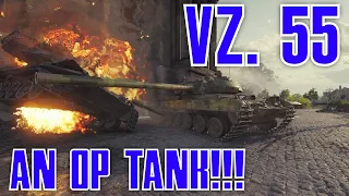 World of Tanks: Vz. 55: 8,000 Damage In 5 Minutes!!! (Tank Is OP!)