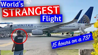 United Airlines BUSINESS CLASS Island Hopper Flight