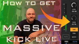 Get MASSIVE BASS DRUM - Live Sound Tips - Make your own Digital Trigger in your console