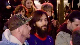 EXCLUSIVE: Jared Leto and Thirty second to mars band pay tribute to Bataclan terrorist attack victim