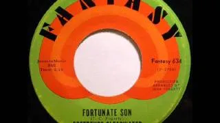 C.C.R. - Fortunate Son, Mono 1969 Fantasy 45 record.