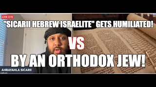 Debate: Who Are the Real Jews of The Hebrew Bible? Orthodox Jew Versus "Sicarii Hebrew Israelite"