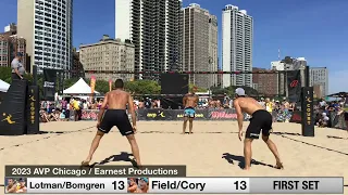 Cory/Field vs. Bomgren/Lotman - 2023 Chicago AVP Gold Series