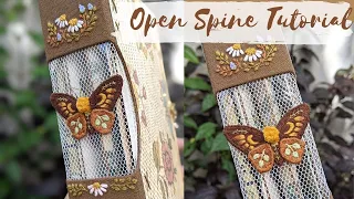 Open-spine, no sew junk journal tutorial. (no chat)