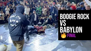 Boogie Rock vs Babylon | Bboy Uprock Dance Battle | Freestyle Session 25th Anniversary 2022