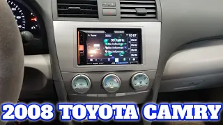 2008 Toyota Camry radio removal / Sony install