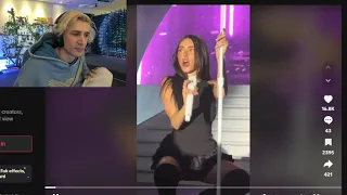 xQc can't stop watching Madison Beer