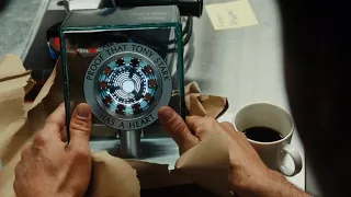 "PROOF THAT TONY STARK HAS A HEART."—Pepper - Arc Reactor Gift Scene - Movie Full HD