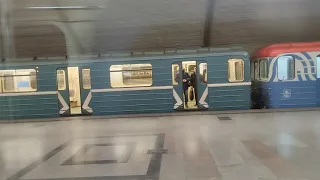 Сокольническая линия (Line 1). От Бульвара Рокоссовского до Коммунарки.