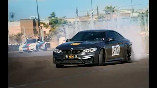 BMW M4 safety car drift in Morocco race track by Mohamed EL Marnissi. GOPRO 4K