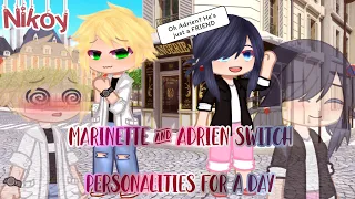 Marinette and Adrien switch personalities for a day | MLB | Dare Video | Nikoy