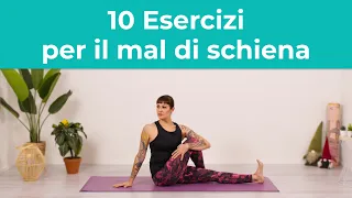 Mal di schiena? Ecco 10 Esercizi per stare meglio - Allevia le tensioni nella zona lombare | Pilates