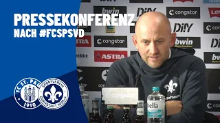 Darmstadt 98 | Pressekonferenz nach #FCSPSVD