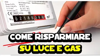 Come risparmiare su luce e gas - Trucchi e consigli