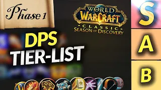 DPS Tier List für Season of Discovery Phase 1 - WoW Classic