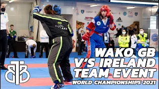 WAKO GB V's WAKO Ireland WAKO ladies team final 21