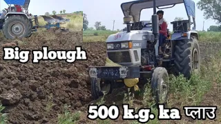 पूरी तागत लगा दी आयशर ने || Eicher 485 tractor with 2MB plough||