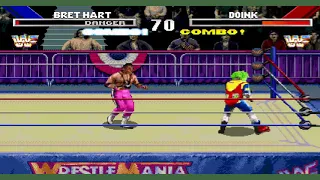 Wrestlemania WWF Doink the clown Gameplay