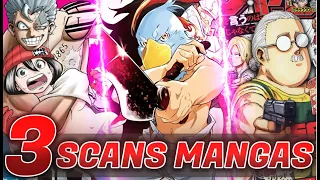 3 SCANS MANGAS OU LE HEROS EST SURPUISSANT DES LE DEBUT !!