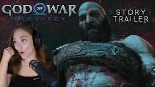 God of War Ragnarök Story Trailer Reaction! - State of Play 2022