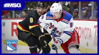 Rangers Play Strong Game But Lose on Late Goal To Canucks | Rangers Post Game