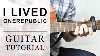 OneRepublic - I Lived FAST Guitar Tutorial | EASY Chords