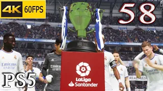 Part 58: LaLiga Santander winner | FIFA 22 | Player Career | Gameplay Walkthrough | PS5 4K
