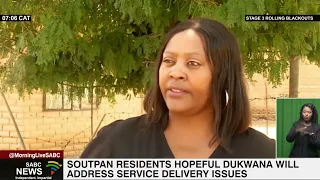 Soutpan residents hopeful Dukwana will address service delivery issues