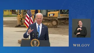 President Biden Delivers Remarks on the Bipartisan Infrastructure Bill & Build Back Better Agenda