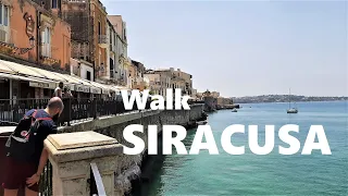СИРАКУЗЫ. Пешеходная прогулка по древнему городу. Набережная острова ОРТИДЖА. Сицилия