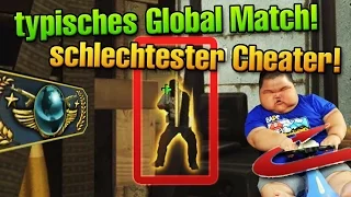 CS:GO Typisches Global Elite Match #6 - Der schlechteste Cheater ever :D!