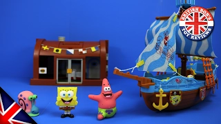 Spongebob Squarepants Pirate Ship Playset vs Captain Hook vs Tomy Aquafun Pirate Ship Vs Peppa Pig