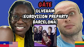 REACTION TO Gåte - Ulveham (Live at Barcelona Eurovision Preparty 2024) | FIRST TIME HEARING