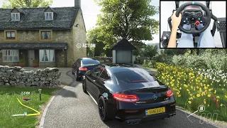 Mercedes C63S AMG - Forza Horizon 4 Online | Logitech g29 gameplay