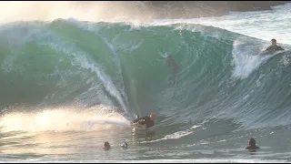 7 Bombs With Craig Whetter - Sending It At Newport Wedge --- [Bodyboarding in California]