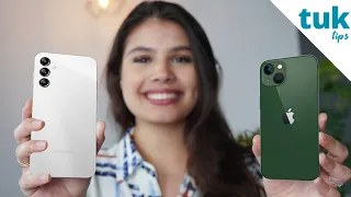 Galaxy A54 é MELHOR que o iPhone 13? Falei a Verdade - comparativo