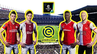 eFootball 2024 Eredivisie FACES